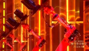 Heavy-duty industrial robots made their debut o...